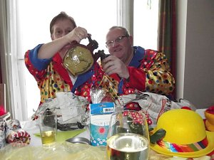 WB 4 feierte kr&auml;ftig Fasching