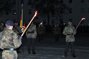 Neuer Lehrgang in Sondershausen vereidigt