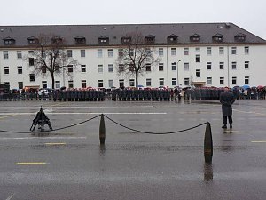 Gel&ouml;bnis der Rekruten in Sondershausen