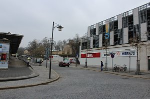 Erinnerung an die Zerst&ouml;rung Sondershausens