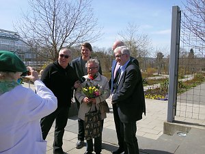 Saisoner&ouml;ffnung im Sangerh&auml;user Rosarium