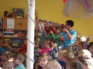 Gl&uuml;ckauf-G&auml;rtner bei den Kita Patenkindern
