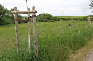 Vandalismus am Radweg?