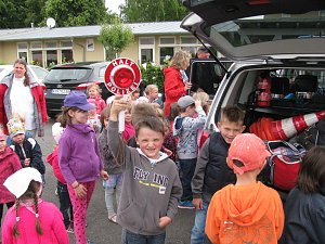 Verkehrssicherheitstag der Kita Bienchen Heldrungen