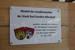 Jubil&auml;umsgeschenk f&uuml;r Bad Frankenhausen