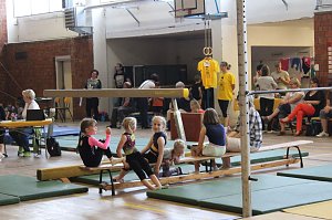 In der Borntalhalle wird geturnt