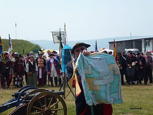 Appell mit Kanonenweihe