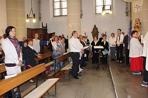 Bischof Neymeyr in Sondershausen