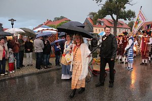 Bauernheer wurde nass gemacht