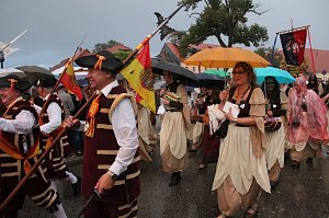 Bauernheer wurde nass gemacht