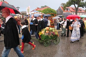 Bauernheer wurde nass gemacht