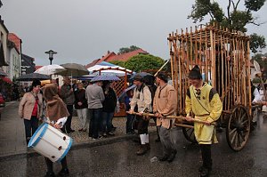 Bauernheer wurde nass gemacht