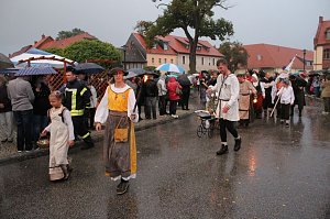 Bauernheer wurde nass gemacht