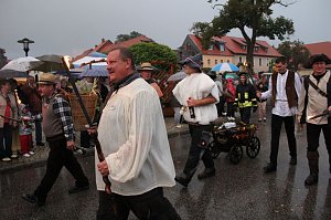Bauernheer wurde nass gemacht
