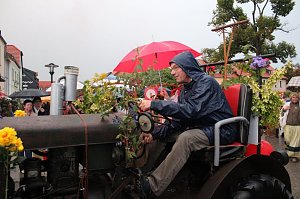 Bauernheer wurde nass gemacht
