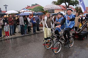 Bauernheer wurde nass gemacht
