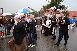 Bauernheer wurde nass gemacht