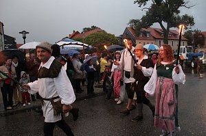 Bauernheer wurde nass gemacht