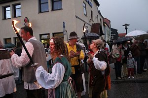 Bauernheer wurde nass gemacht