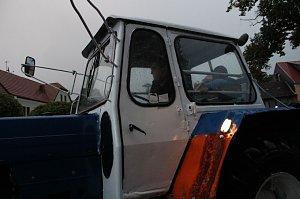 Bauernheer wurde nass gemacht