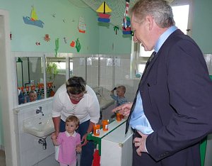 Besuch im Knirpsenland