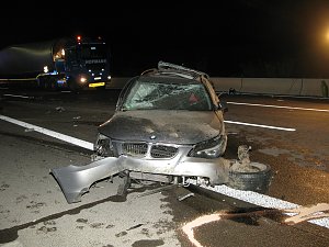 Tödlicher Unfall auf der Autobahn A 4