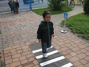 Verkehrssicherheitstag der Kita  Sonnenschein