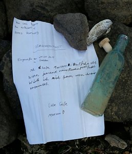 In der Elbe gefunden