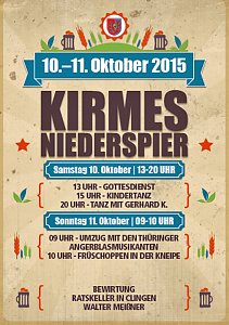 Kirmes in Niederspier