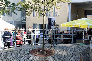 Landratsamt stand offen