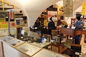 Zeitungen im Museum
