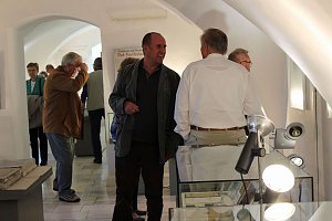 Zeitungen im Museum