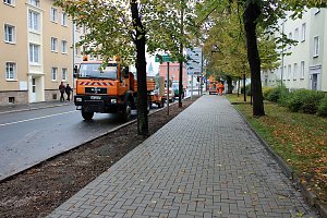 Gehweg schick gemacht