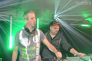 Club-Nacht er&ouml;ffnete Kirmes in Bielen