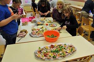 Projekttag an der Grundschule zum gesunden Fr&uuml;hst&uuml;ck