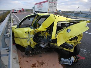 Drei Unf&auml;lle auf der A71