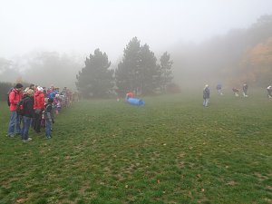 Auch bei Nebel kann man wandern