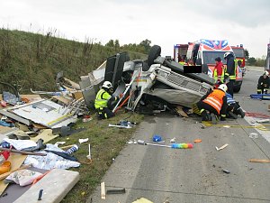 Wohnmobil komplett zerstört