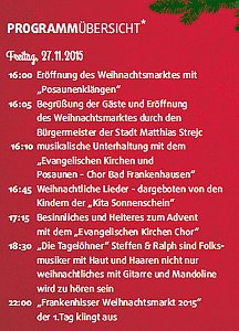 Weihnachtsmarkt in Bad Frankenhausen