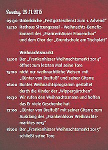 Weihnachtsmarkt in Bad Frankenhausen