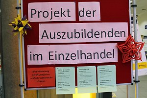 Projektarbeit in der Galerie fortgesetzt