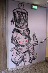 Graffiti-Workshops in der &Ouml;stertalschule