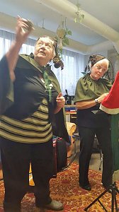Mit "Bebraer Singv&ouml;geln" gefeiert