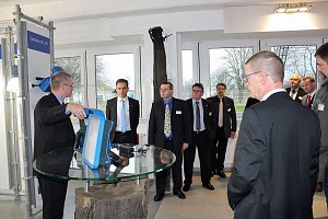 Wirtschaftsminister zum Unternehmerfr&uuml;hst&uuml;ck bei Sonlux