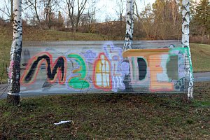 Graffiti K&uuml;nstler in der SkateArena