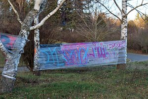 Graffiti K&uuml;nstler in der SkateArena