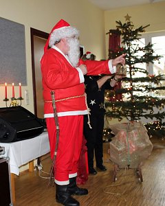 Stimmungsvoll Weihnacht gefeiert
