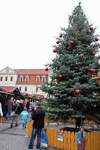Gut besuchter Weihnachtsmarkt