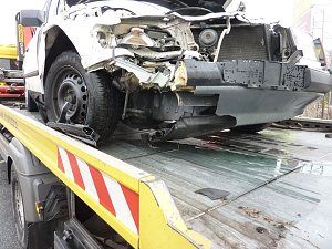Unfall an der Anschlussstelle