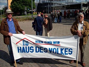 Großdemonstartion in Erfurt